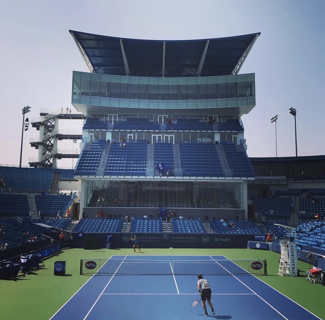WTA tennis court